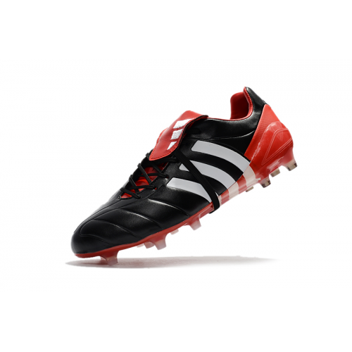 AD X Predator Mania Champagne FG Soccer Cleats-Black&Red - goaljerseys
