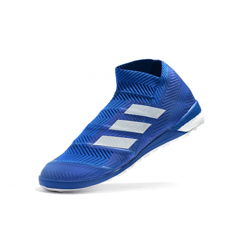AD X Nemeziz Tango 18+ IN Soccer Cleats-Blue - goaljerseys