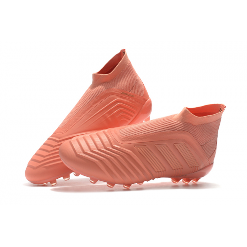 AD X Predator 18+AG Soccer Cleats-Pink - goaljerseys